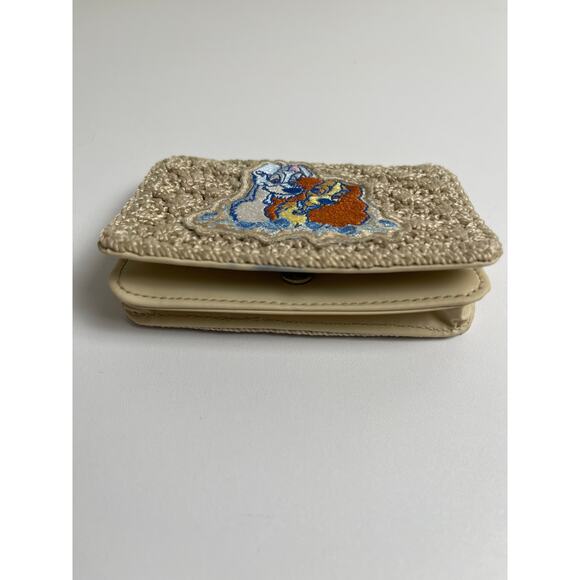 VTG Disney Lady and the Tramp Crochet Clip Small Wallet Nostalgia Kidcore - Picture 3 of 10